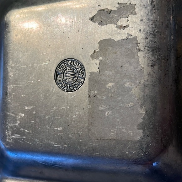 Wilton Armetale serve ware. 3 part rectangular tray. Serving tray. Platter - Picture 7 of 8